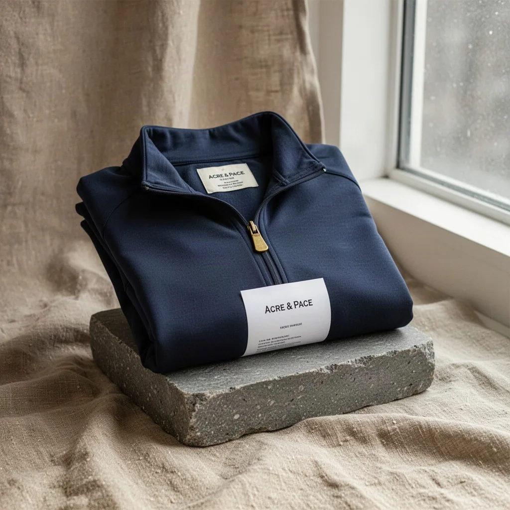 Acre & Pace Merino Half-Zip Runner